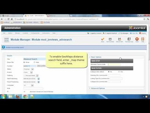 Building a City Guide website with JReviews - Part 14: JReviews Modules