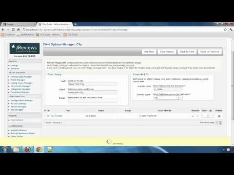 Building a City Guide website with JReviews - Part 5: Creating Fields